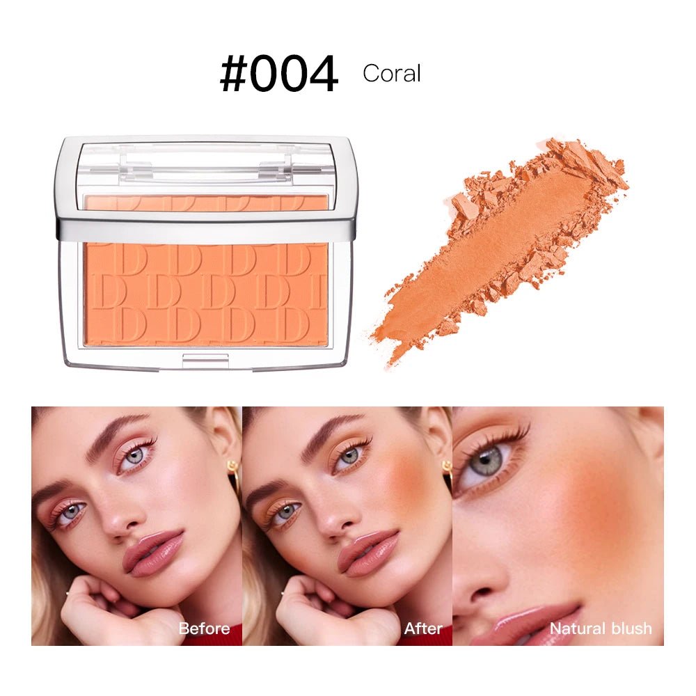 6 Colors Matte Embossed Blush Rosy Blusher Facial Blush Powder High Pigmented Pink Coral Rouged For Cheeks Smooth Cosmetics - Julia BeautyJulia MakeupJulia Beauty200001176:1254#coralcoral6 Colors Matte Embossed Blush Rosy Blusher Facial Blush Powder High Pigmented Pink Coral Rouged For Cheeks Smooth Cosmetics