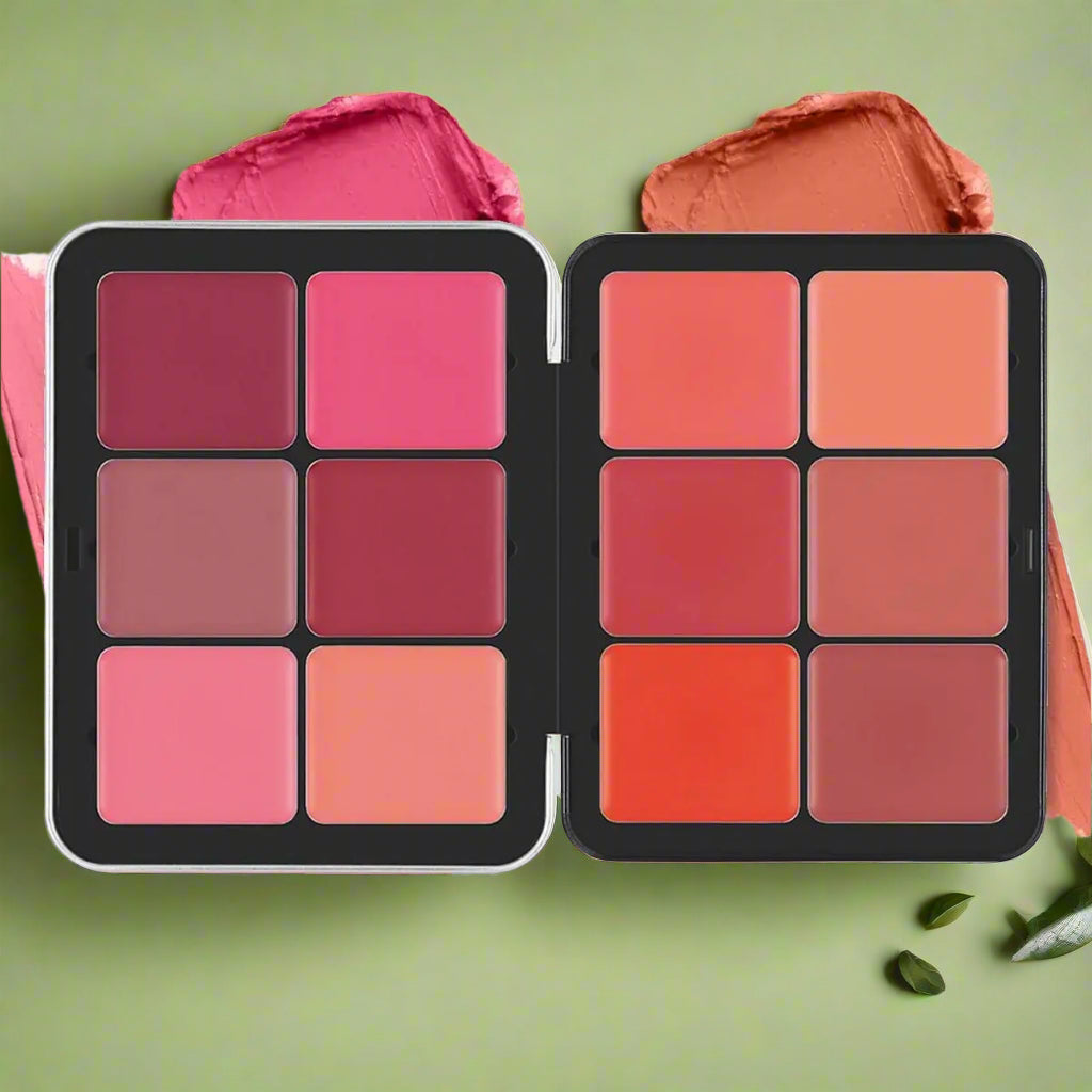 ✨ 12-Color Blusher & Contour Palette – Your All-in-One Face Makeup Kit! ✨